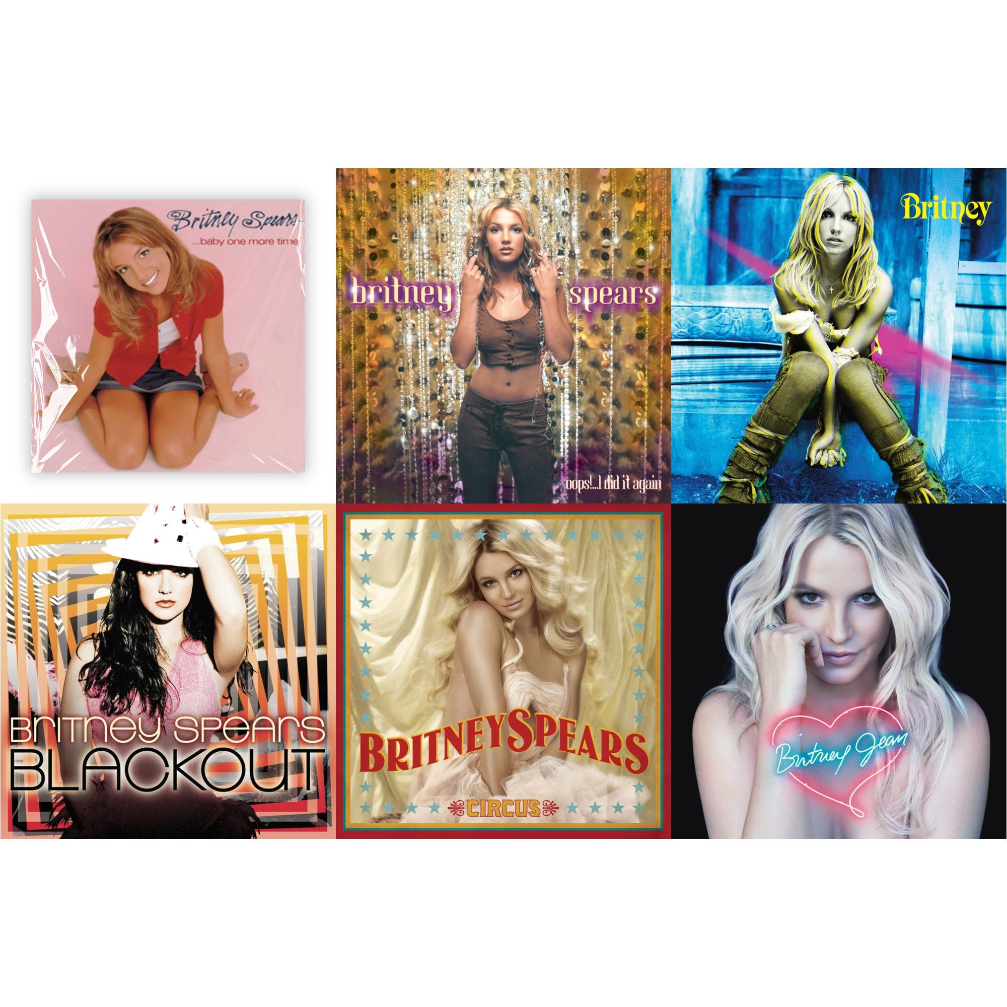 Baby One More Time & Oops!... I Did It Again & Britney & Blackout & Circus & Britney Jean