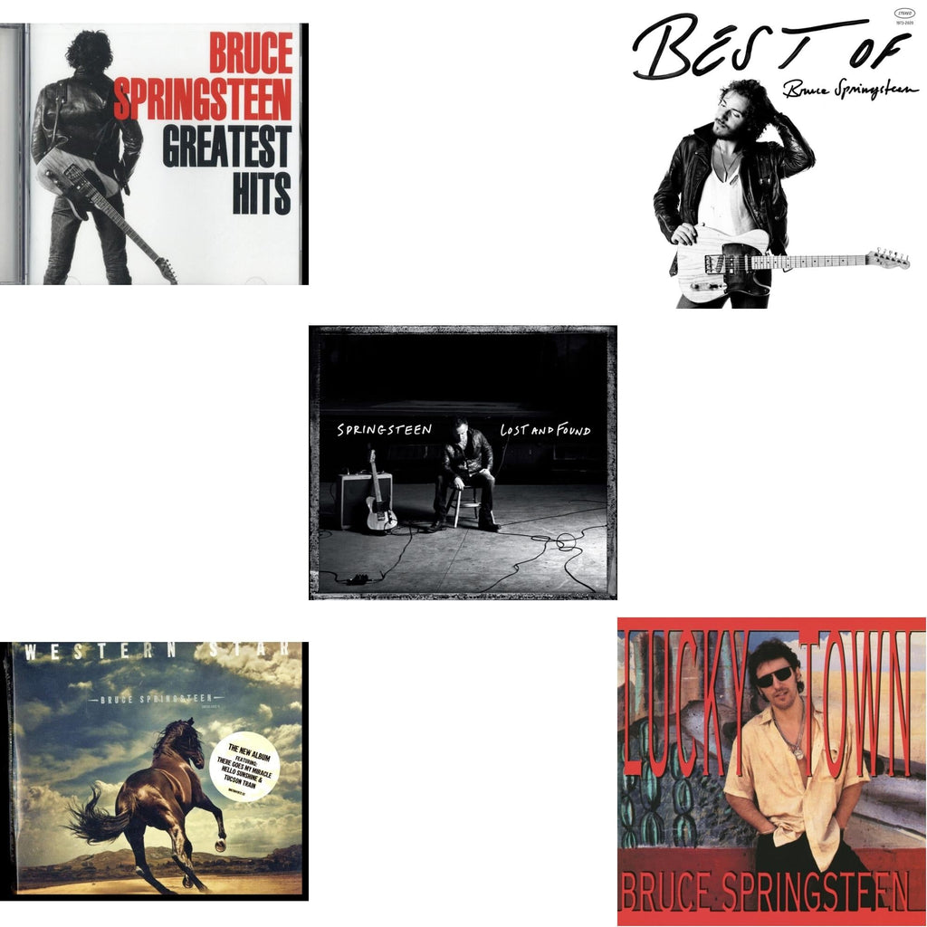 Greatest Hits & Western Stars & Lost & Found: Selections From The Lost Albums & Best Of Bruce Springsteen & Lucky Town