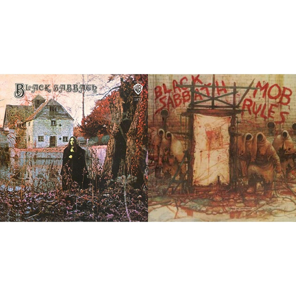 Black Sabbath (180G) & Mob Rules (Deluxe/2LP)