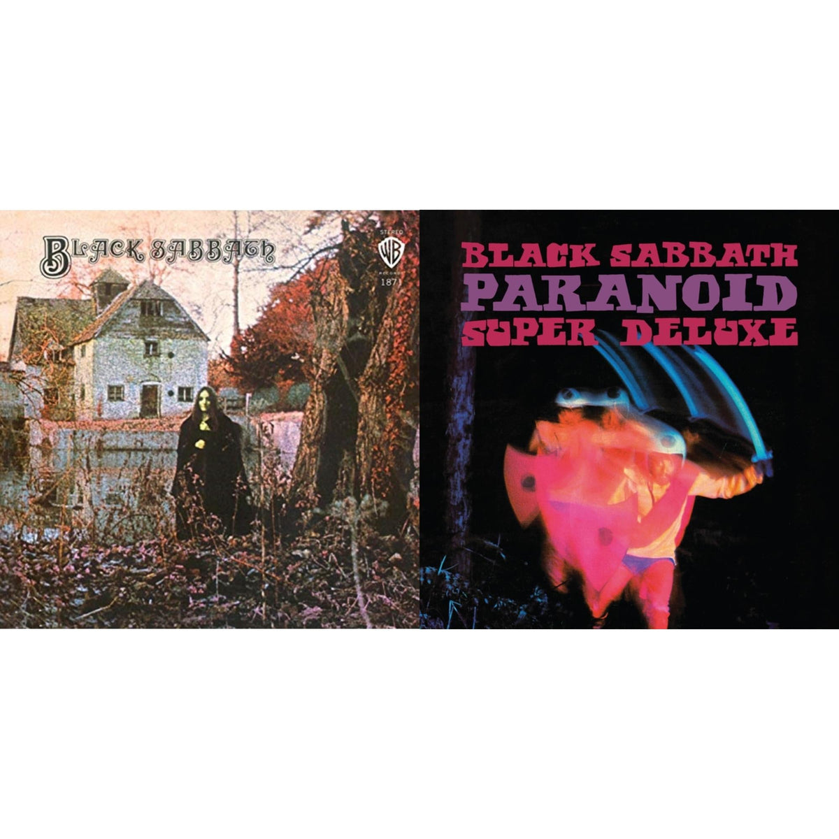 This is a 2 LP Vinyl SKU bundle.
1.This LP Vinyl is brand new.Format: LP VinylThis item's title is: Black Sabbath (180G)Artist: Black SabbathLabel: RHINO/WARNER BROS.Barcode: 081227946661Release Date: 8/5/2016
2.This LP Vinyl is brand new.