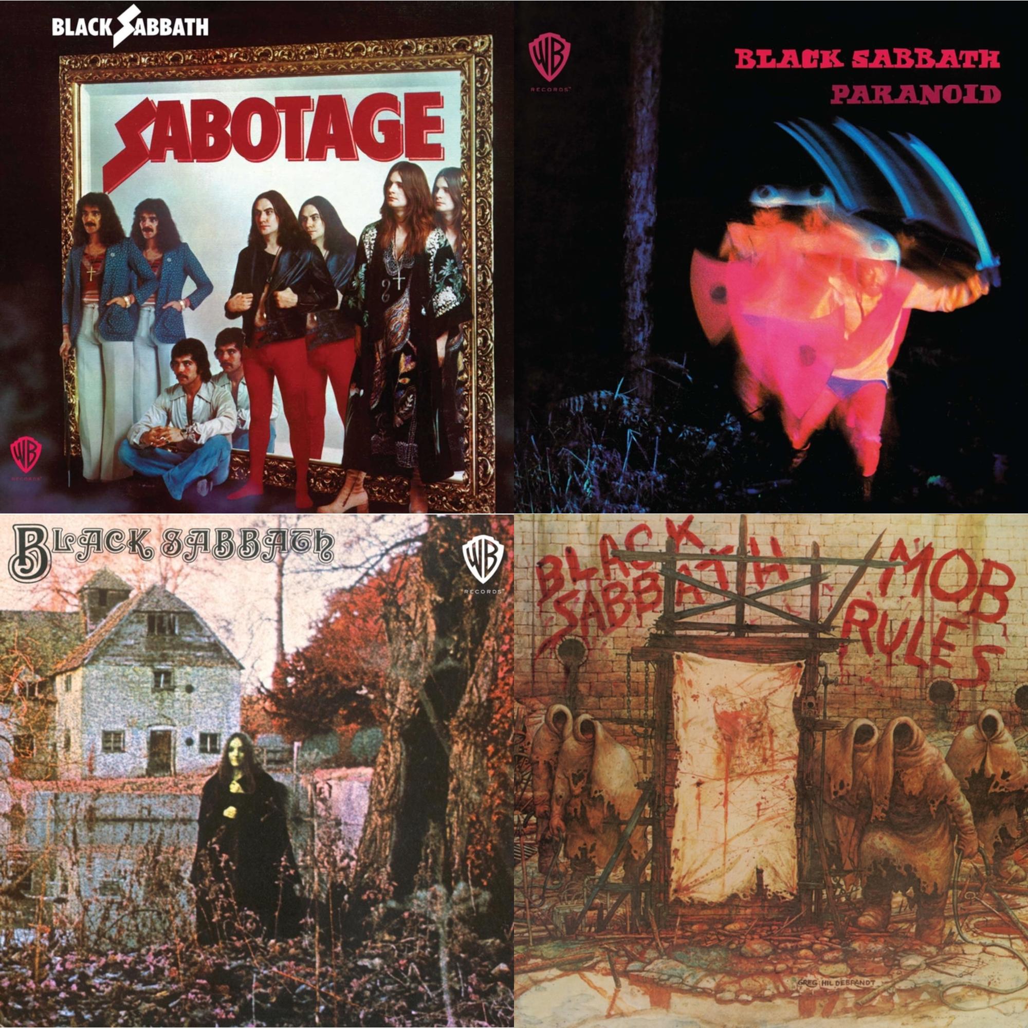Sabotage & Paranoid & Black Sabbath & Mob Rules (Deluxe/2CD)