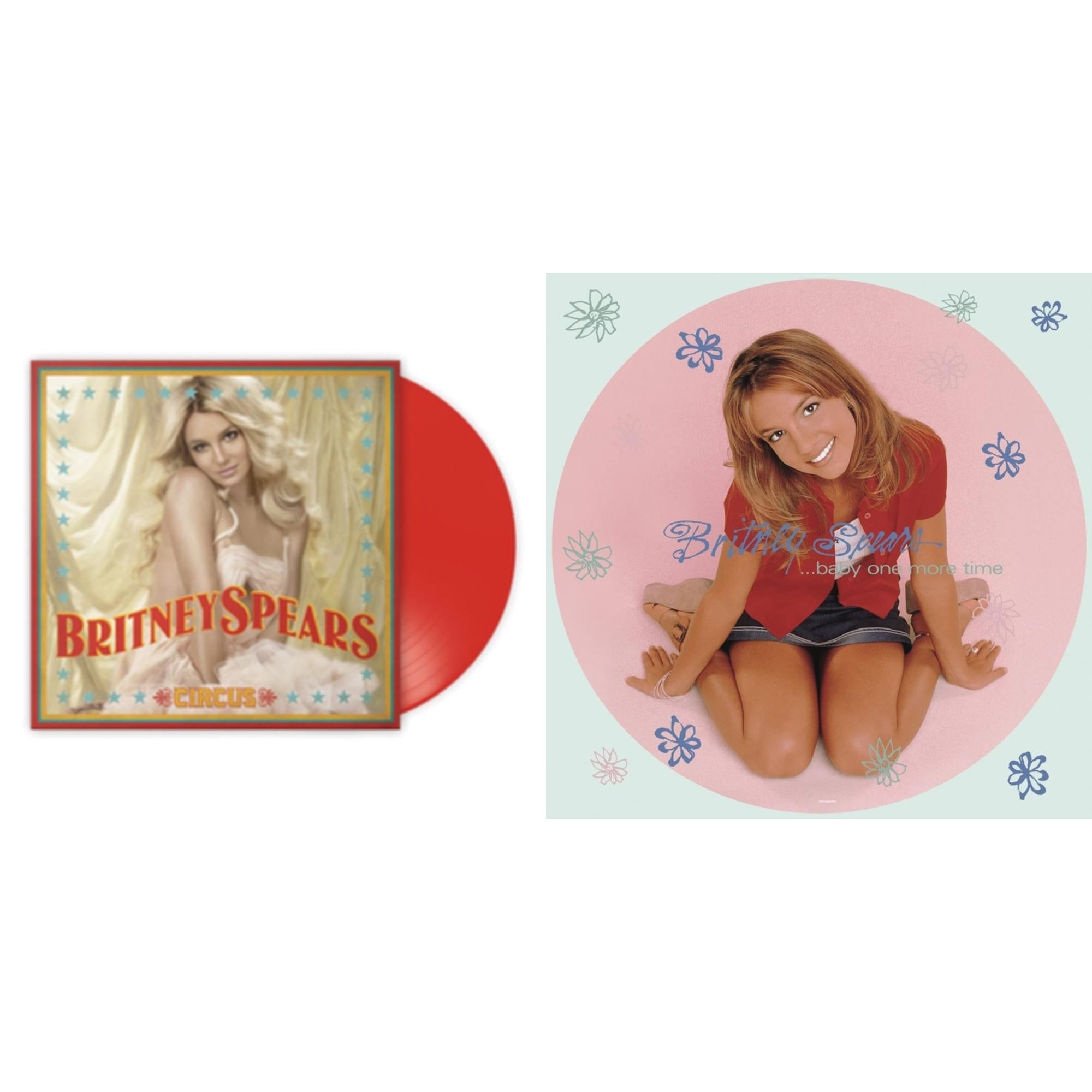 Baby One More Time (Picture Disc/140G/Dl Code) & Circus (Red LP Vinyl/Import)