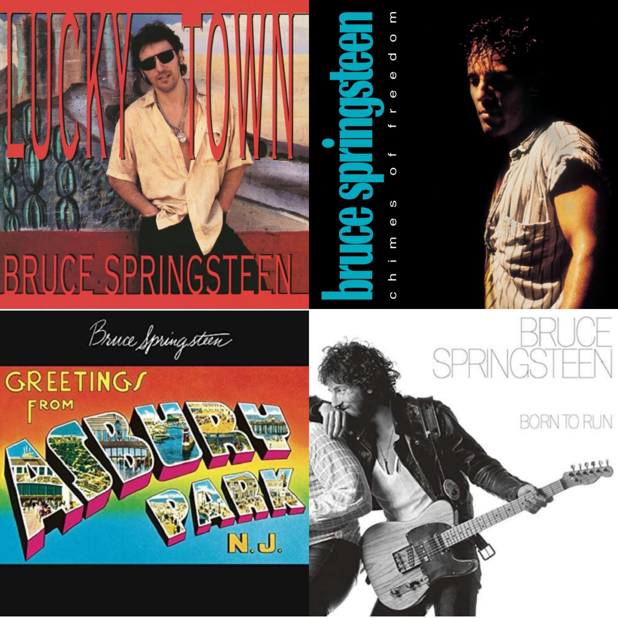 Lucky Town & Chimes Of Freedom & Greetings From Ashbury Park Nj & Born To Run