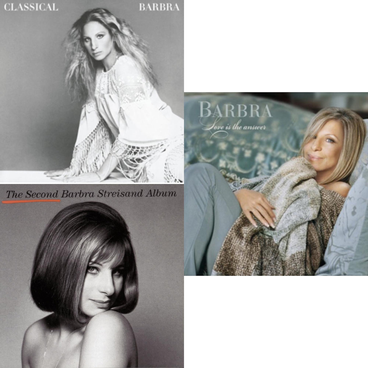 Classical Barbra & Second Barbra Streisand Album & Love Is The Answer