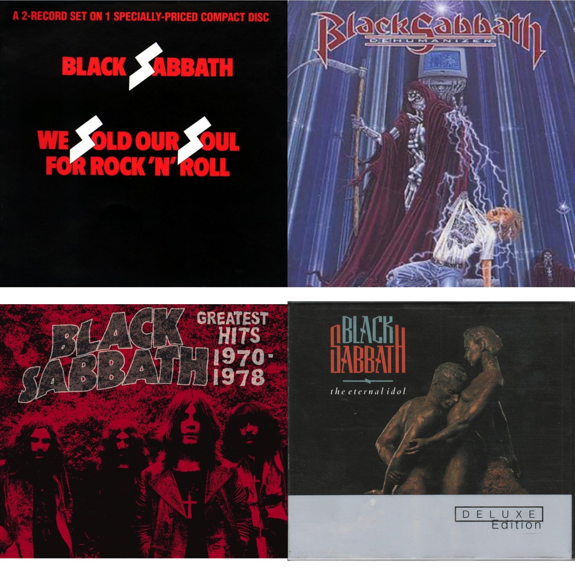 We Sold Our Soul For Rock N Roll & Dehumanizer & Greatest Hits 1970 - 1978 & Eternal Idol