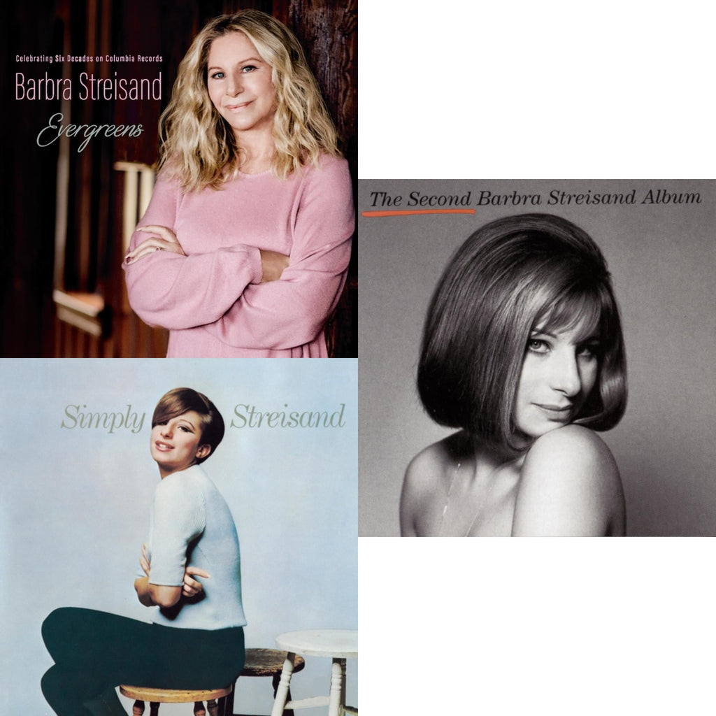 Evergreens : Celebrating Six Decades On Columbia Records & Simply Streisand & Second Barbra Streisand Album