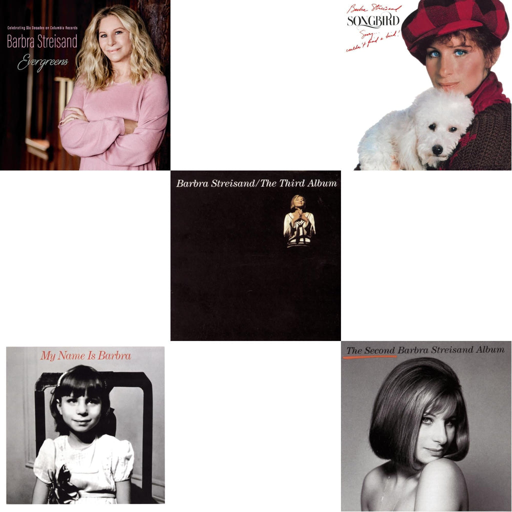 Evergreens : Celebrating Six Decades On Columbia Records & My Name Is Barbra & Third Album & Songbird & Second Barbra Streisand Album