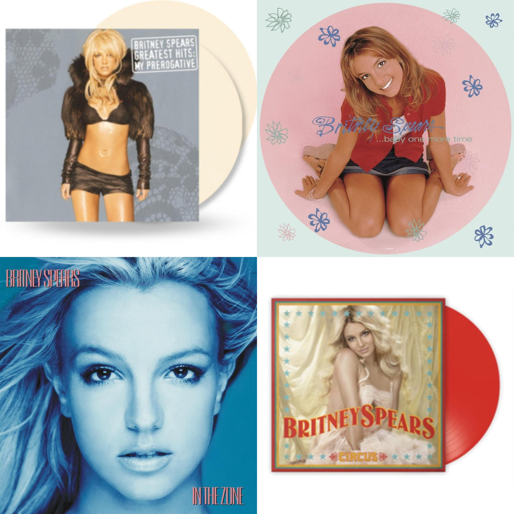 Baby One More Time (Picture Disc/140G/Dl Code) & In The Zone & Circus (Red LP Vinyl/Import) & Greatest Hits: My Prerogative (2LP/Cream Vinyl/Import)