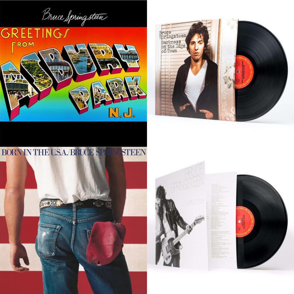 Greetings From Asbury Park N.J. (180G) & Born To Run (180G/Gatefold) & Darkness On The Edge Of Town (180G) & Born In The U.S.A. (180G)