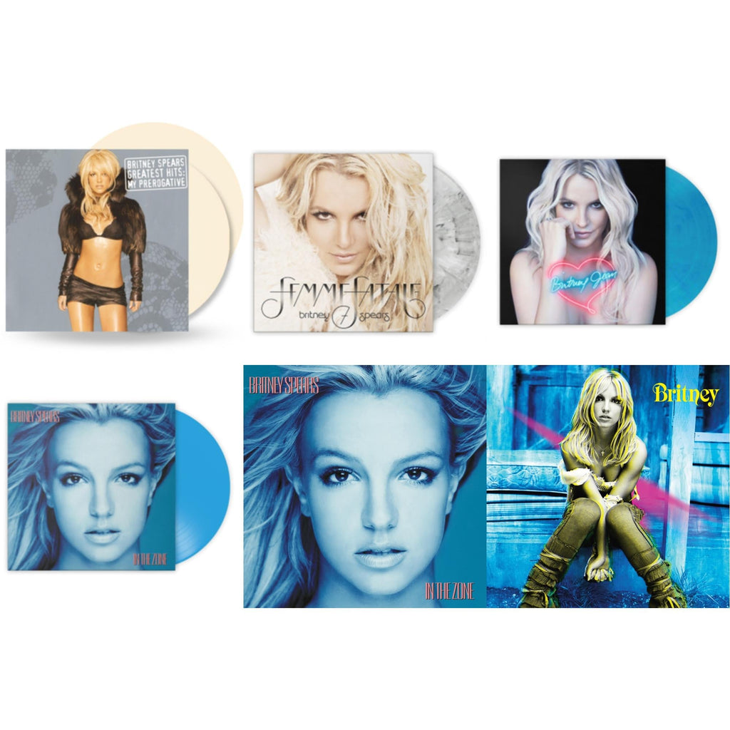 This is a 6 LP Vinyl SKU bundle.
1.This LP Vinyl is brand new.Format: LP VinylMusic Style: HouseThis item's title is: Greatest Hits: My Prerogative (2LP/Cream Vinyl/Import)Artist: Britney SpearsLabel: SONY MUSIC CMGBarcode: 196587792015Release Date: 5/26/2023
2.