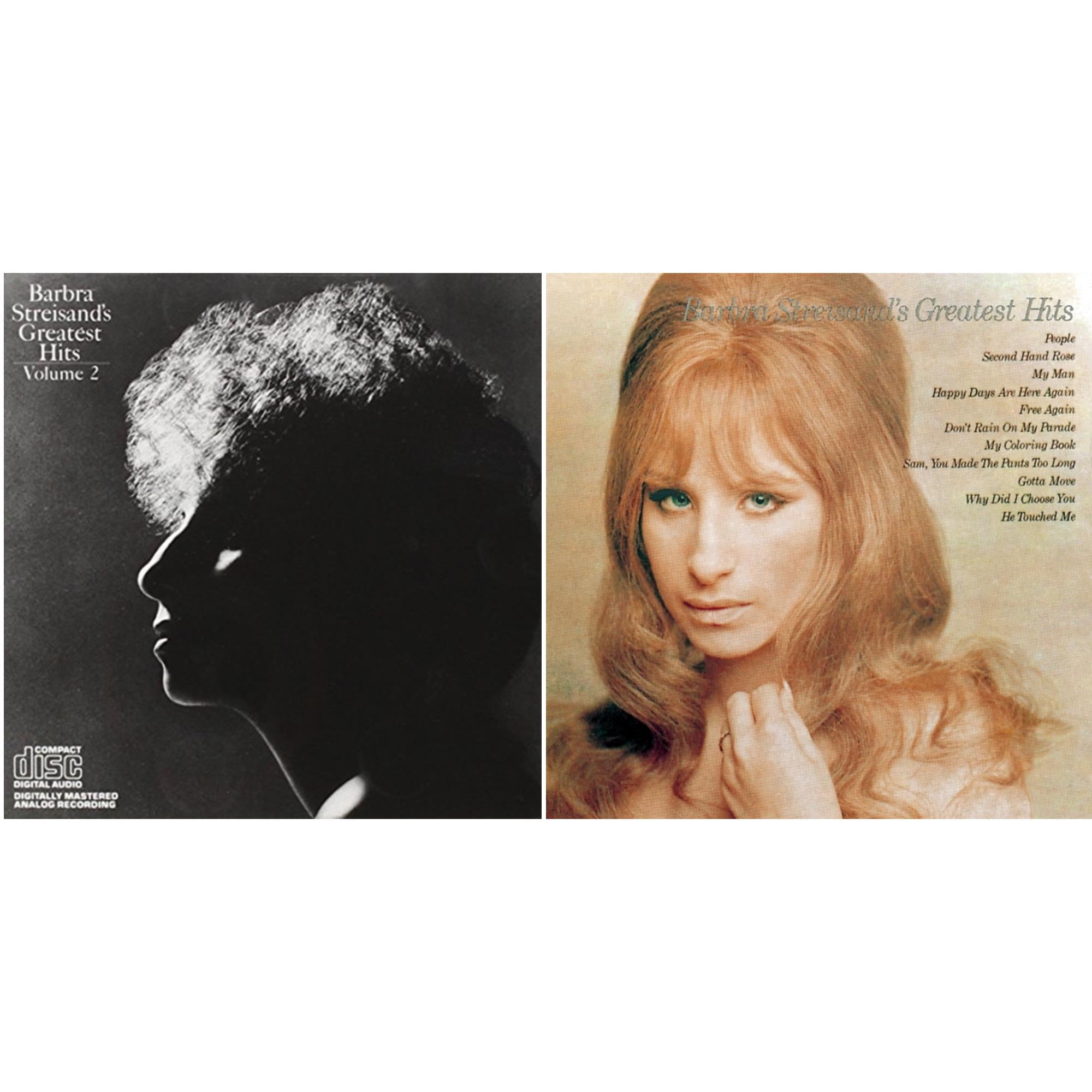Barbra Streisand - Greatest Hits Vol.2 & Greatest Hits - CD Bundle