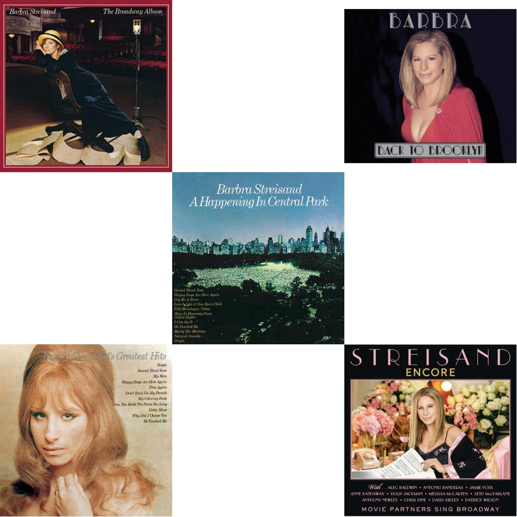Broadway Album & Greatest Hits & Happening In Central Park & Back To Brooklyn & Encore: Movie Partners Sing Broadway