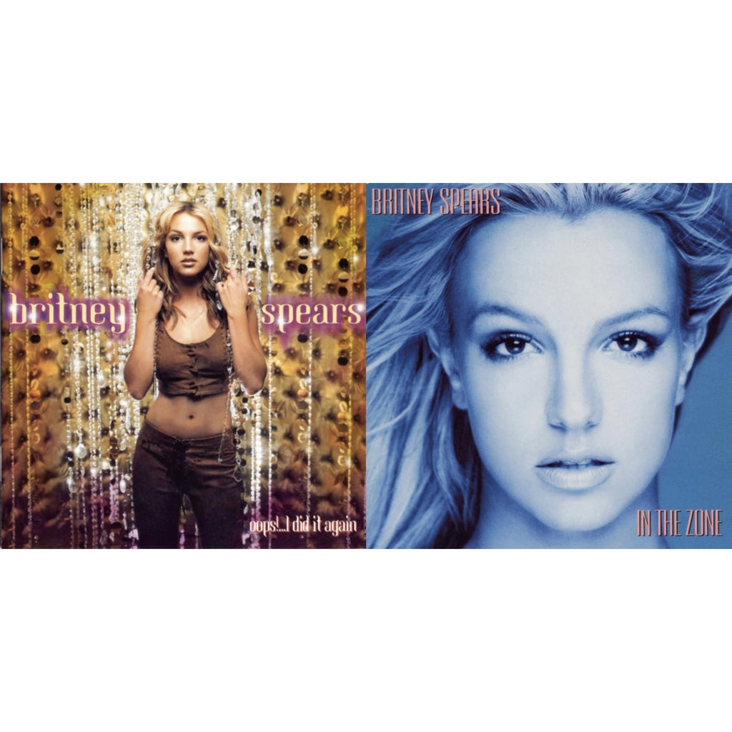 Britney Spears - Oops I Did It Again & In The Zone - CD Bundle