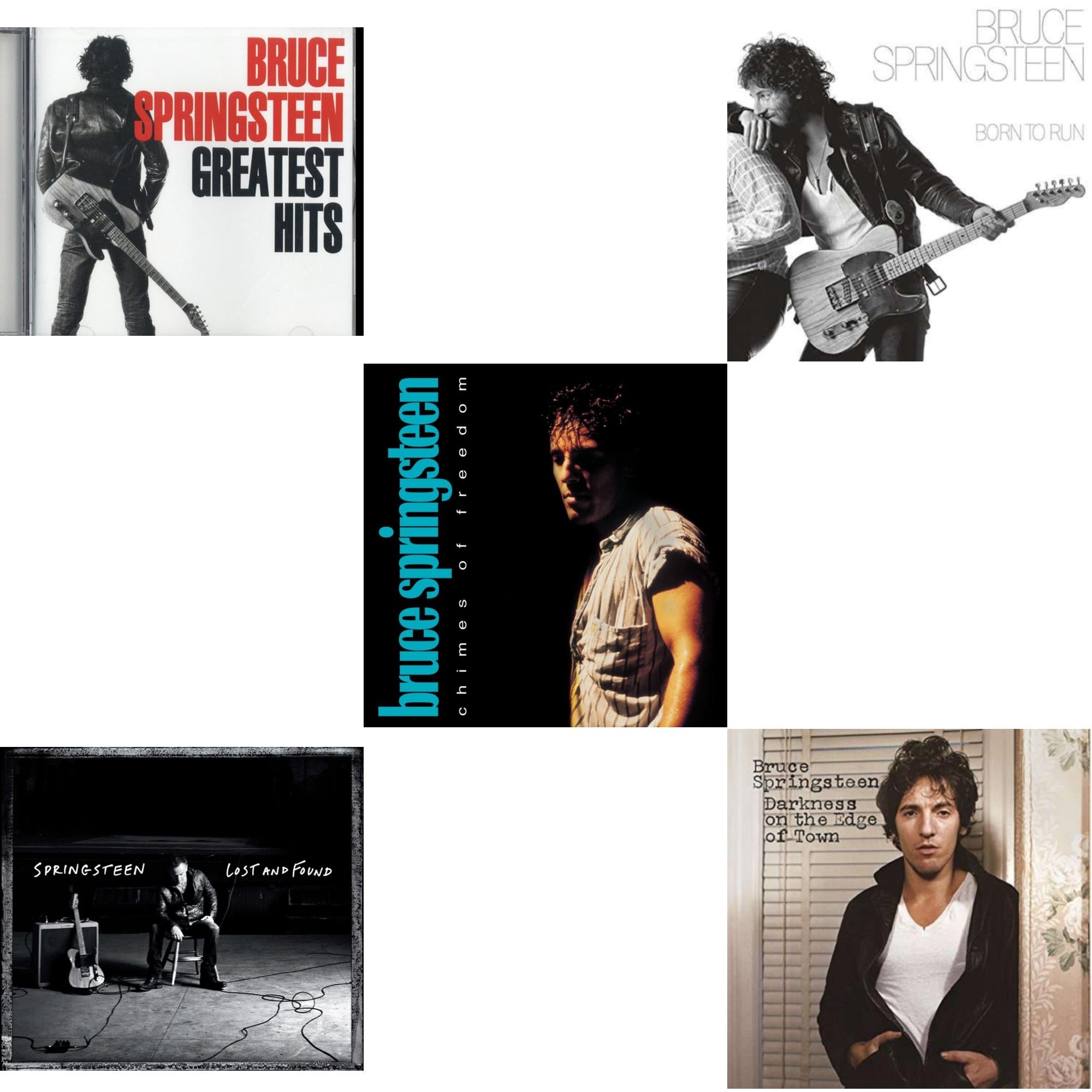 Greatest Hits & Lost & Found: Selections From The Lost Albums & Chimes Of Freedom & Born To Run & Darkness On The Edge Of Town