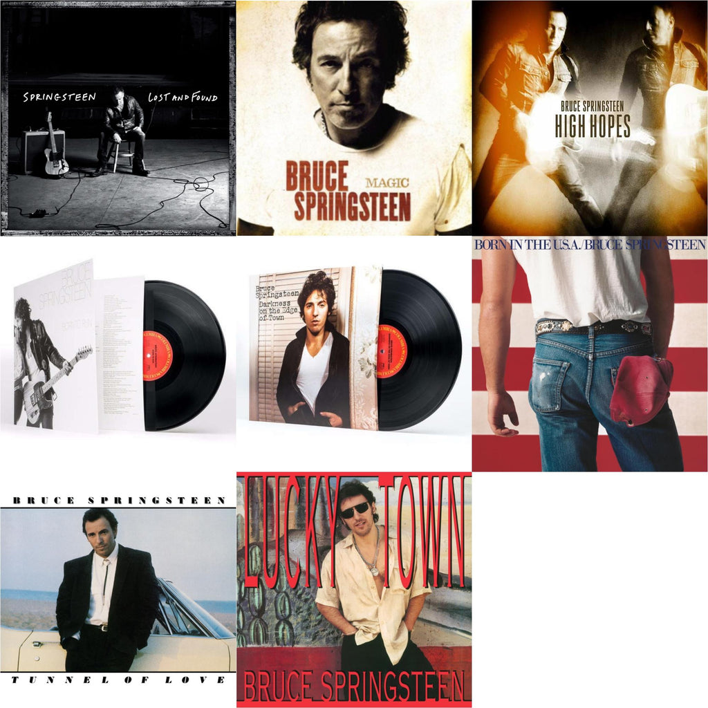 Lost & Found: Selections From The Lost Albums (2LP) & Magic (180G) & High Hopes (2LP/CD/180G) & Born To Run (180G/Gatefold) & Darkness On The Edge Of Town (180G) & Born In The U.S.A. (180G) & Tunnel Of Love (2 LP) (140G/Dl Code)