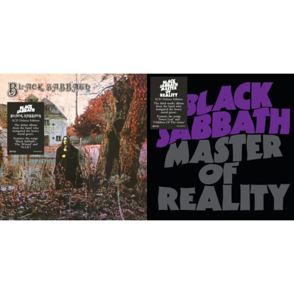 Black Sabbath (Deluxe Edition/2CD) & Master Of Reality (Deluxe Edition/2CD)