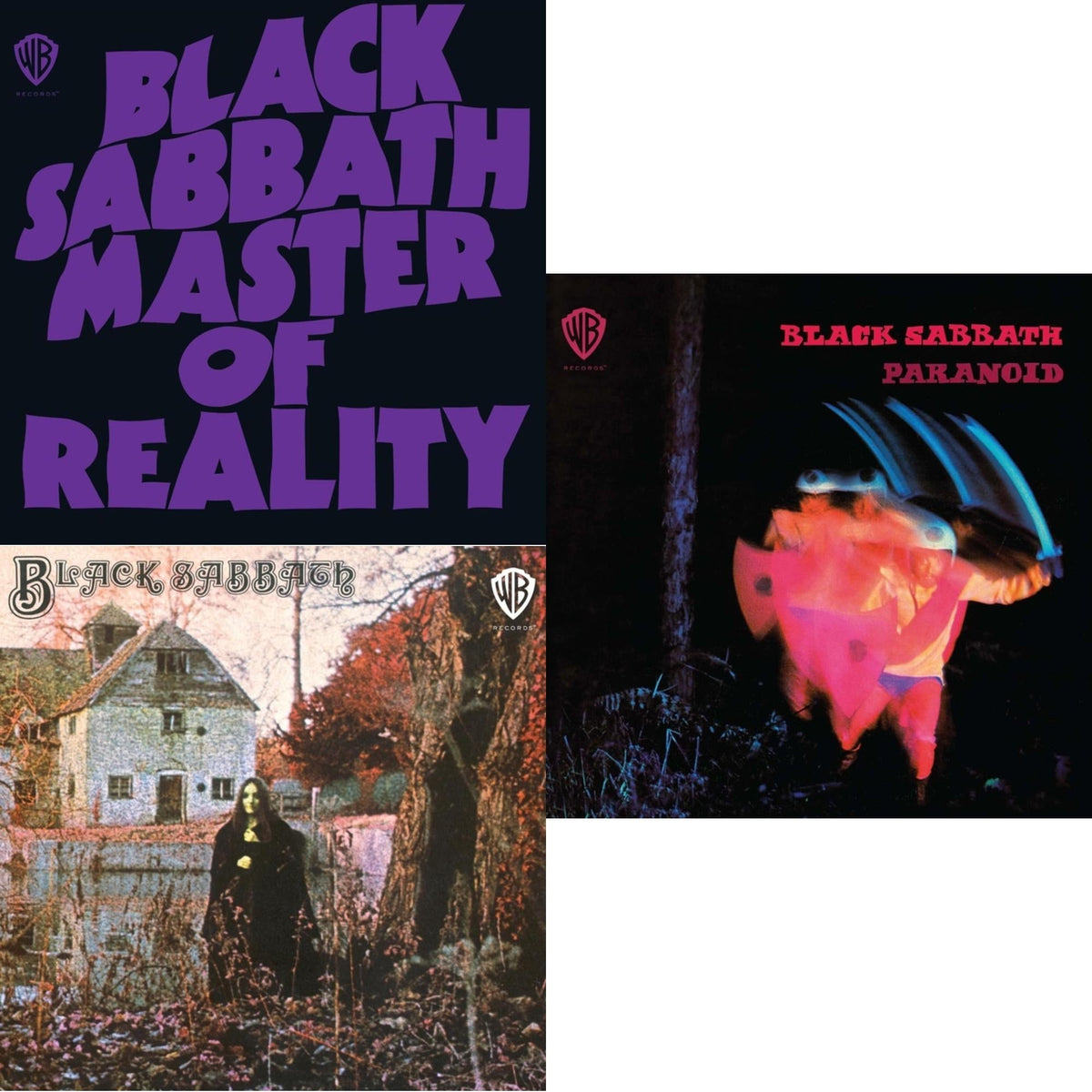 Master Of Reality & Paranoid & Black Sabbath