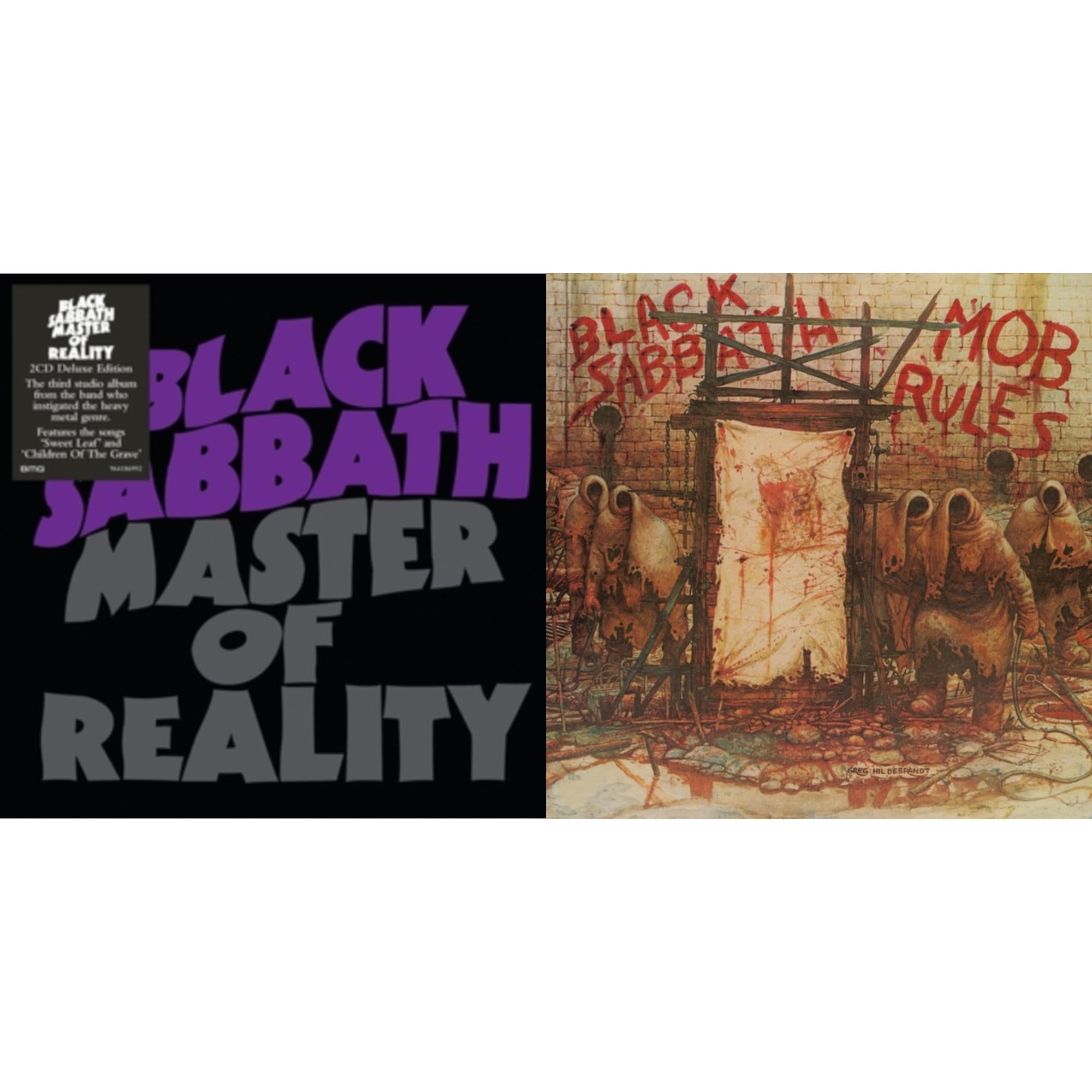 Master Of Reality (Deluxe Edition/2CD) & Mob Rules (Deluxe/2CD)