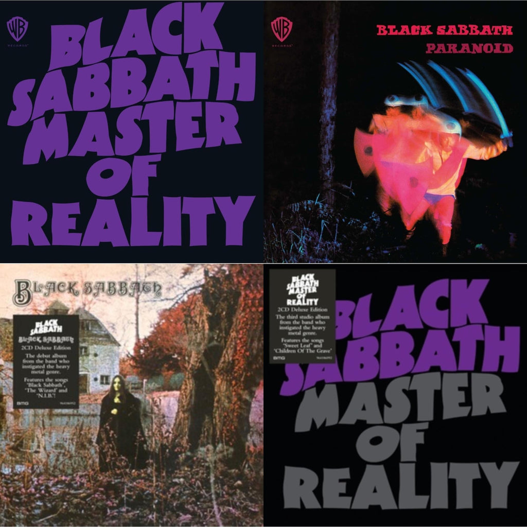 Master Of Reality & Paranoid & Black Sabbath (Deluxe Edition/2CD) & Master Of Reality (Deluxe Edition/2CD)