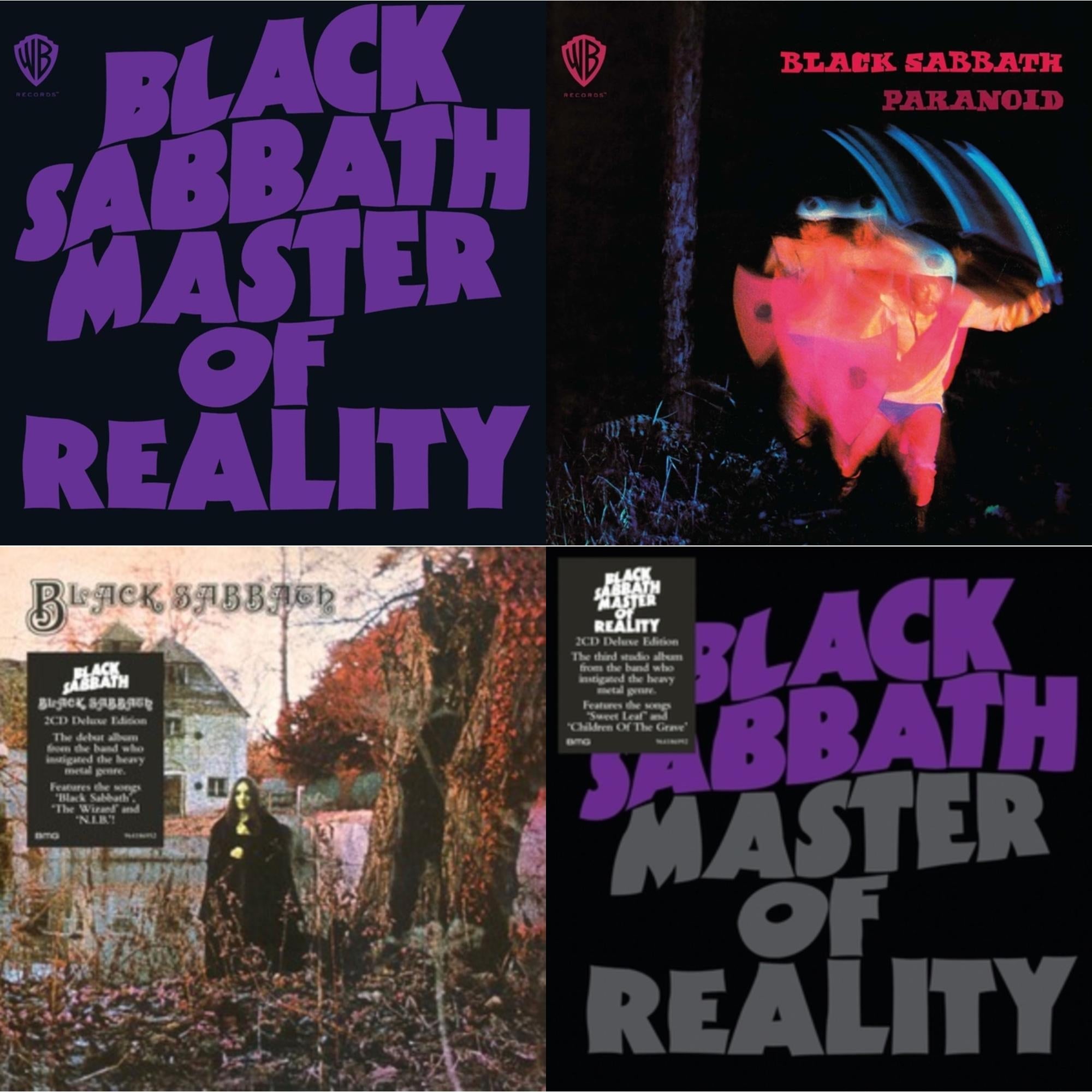 Master Of Reality & Paranoid & Black Sabbath (Deluxe Edition/2CD) & Master Of Reality (Deluxe Edition/2CD)