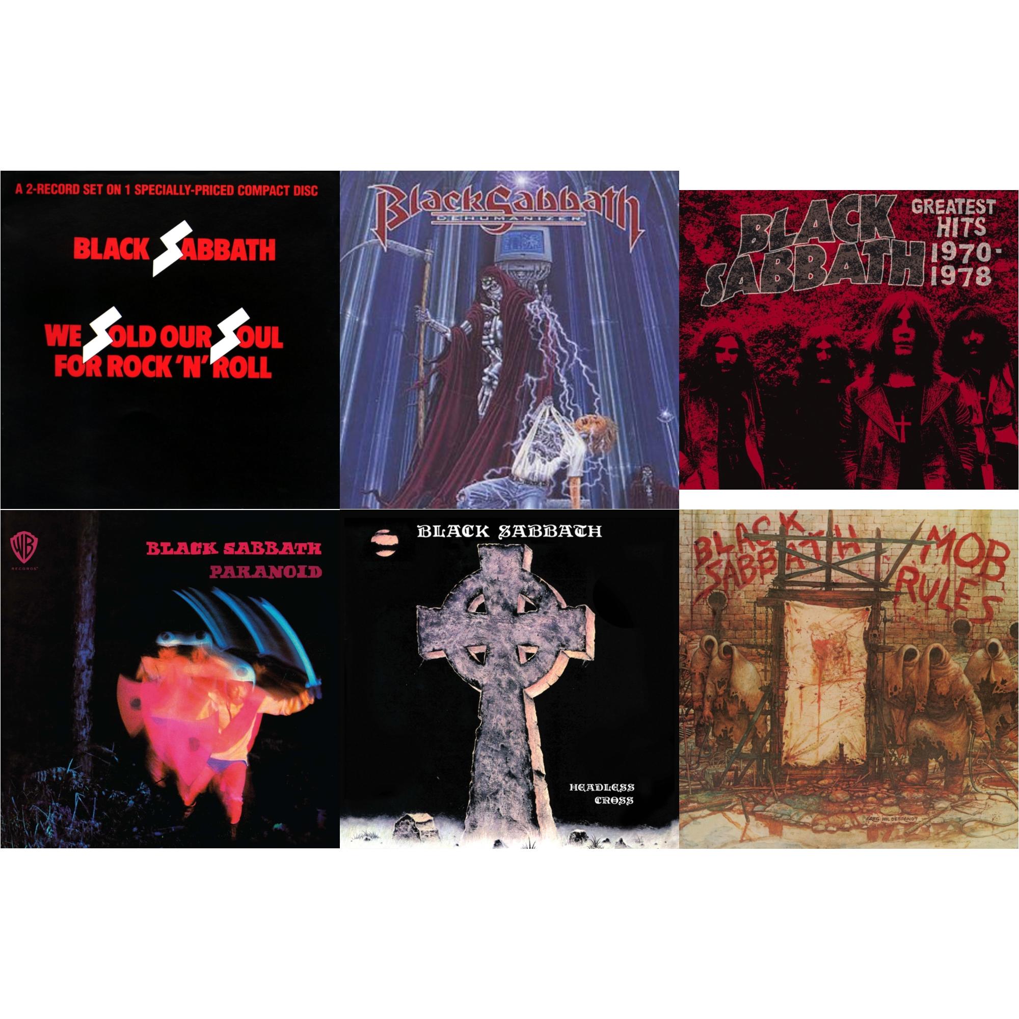 We Sold Our Soul For Rock N Roll & Dehumanizer & Greatest Hits 1970 - 1978 & Paranoid & Headless Cross (2024 Remaster) & Mob Rules (Deluxe/2CD)