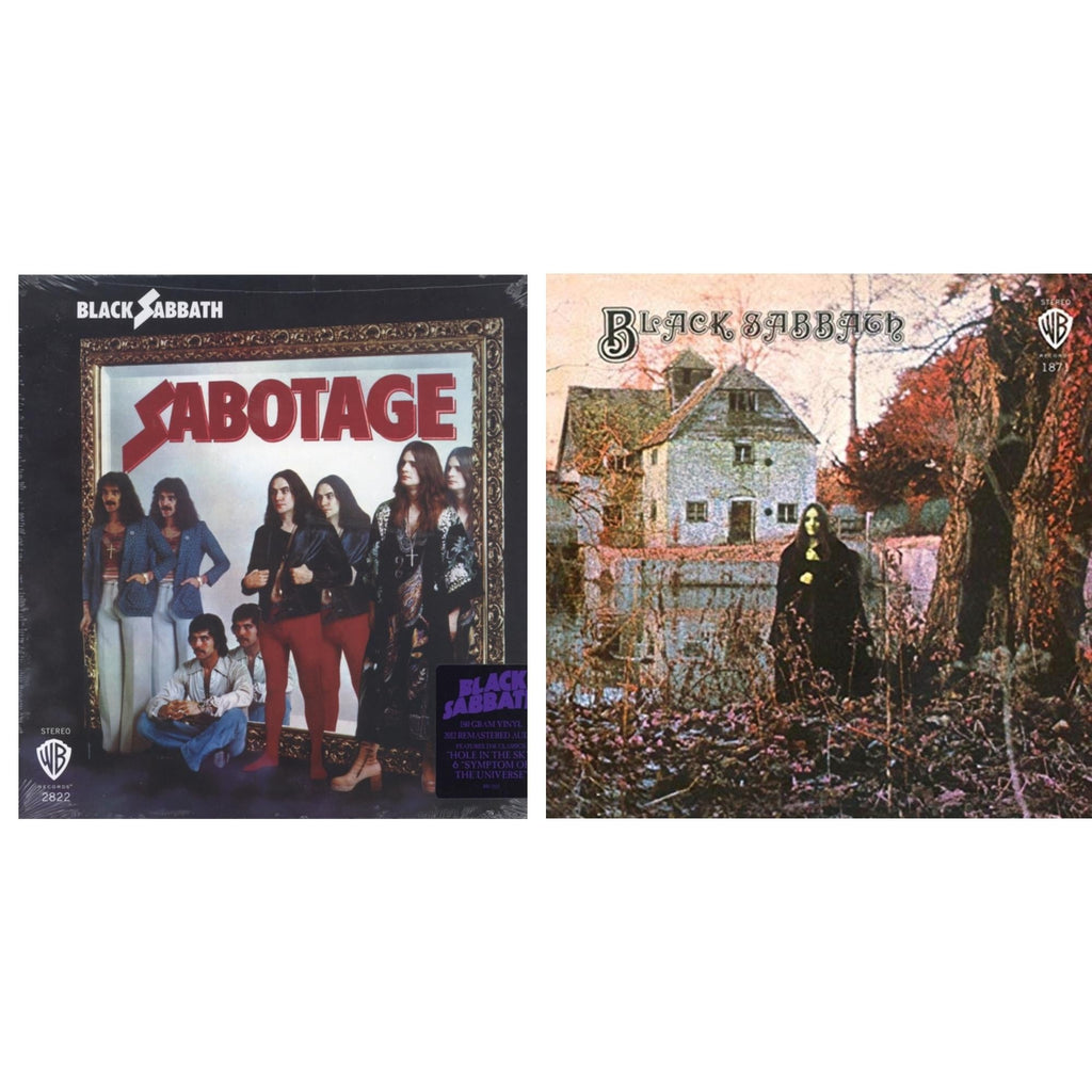 Sabotage (180G) & Black Sabbath (180G)