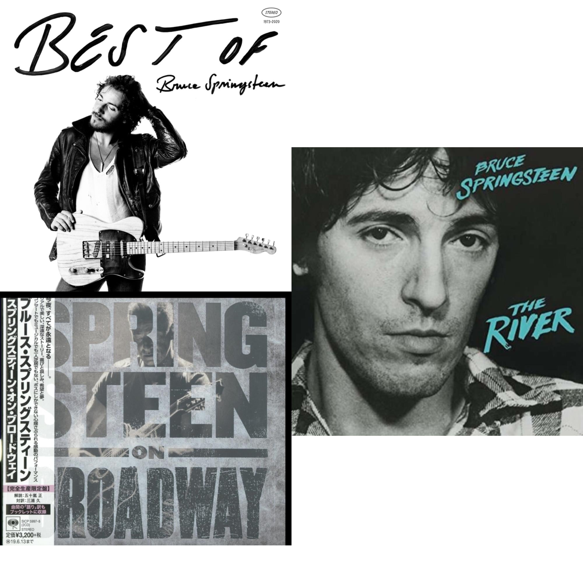 Best Of Bruce Springsteen & Springsteen On Broadway (Ltd/Booklet/Paper Jacket) & River