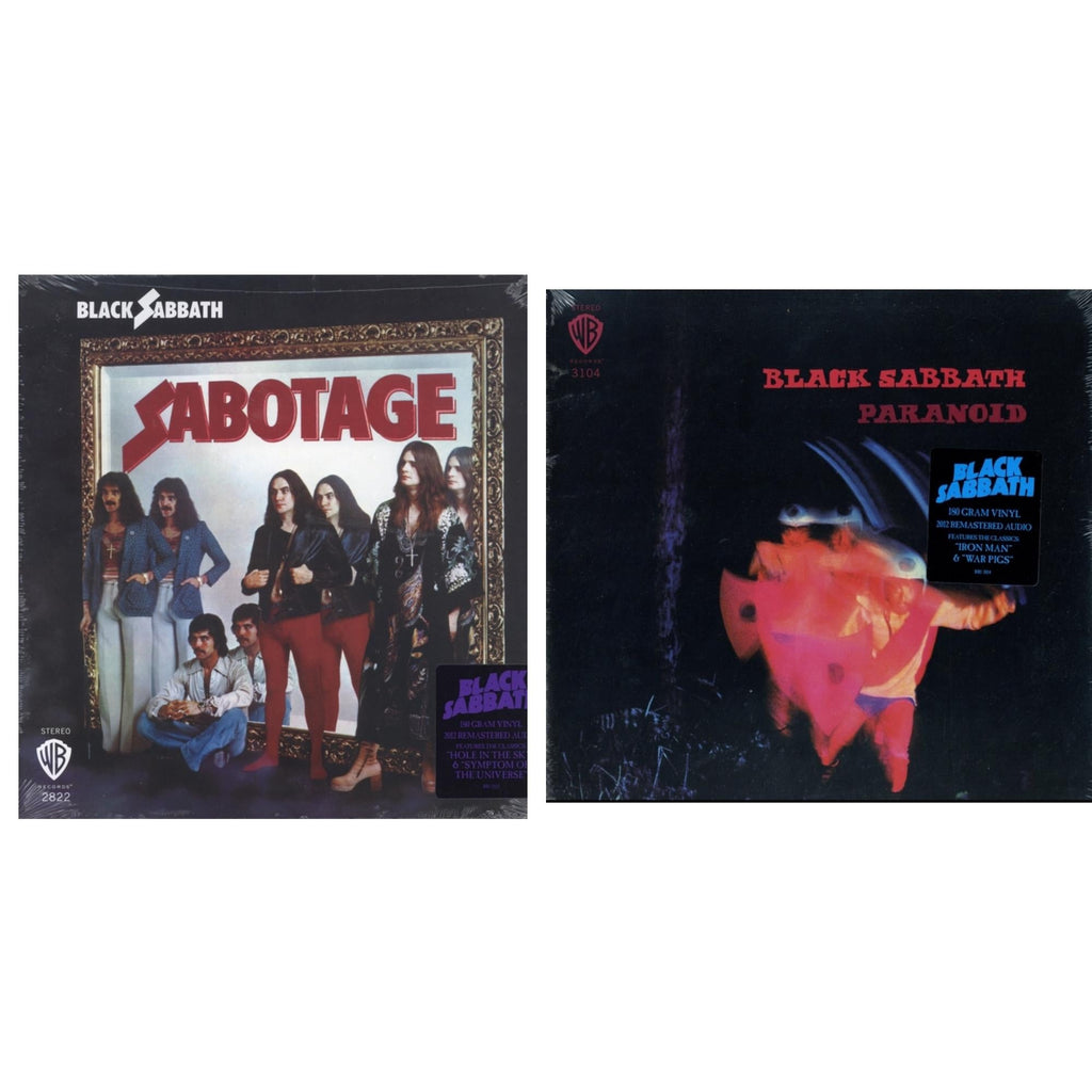 Sabotage (180G) & Paranoid (180G)