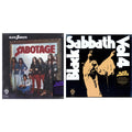 This is a 2 LP Vinyl SKU bundle.
1.This LP Vinyl is brand new.Format: LP VinylMusic Style: Hard RockThis item's title is: Sabotage (180G)Artist: Black SabbathLabel: RHINO/WARNER BROS.Barcode: 081227946562Release Date: 8/5/2016
2.This LP Vinyl is brand new.