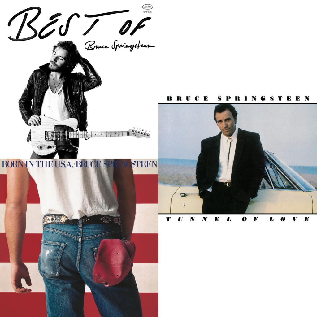 Best Of Bruce Springsteen (2LP) & Born In The U.S.A. (180G) & Tunnel Of Love (2 LP) (140G/Dl Code)