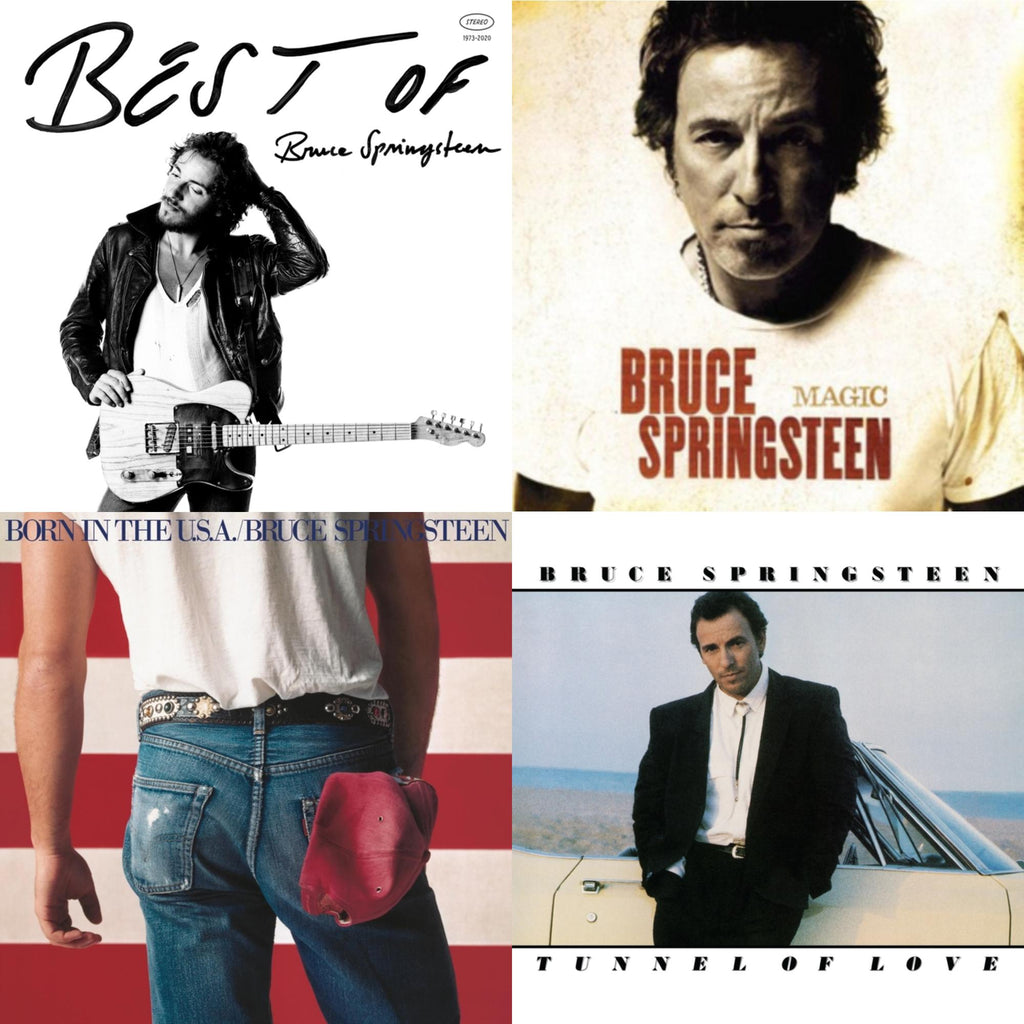 Best Of Bruce Springsteen (2LP) & Magic (180G) & Born In The U.S.A. (180G) & Tunnel Of Love (2 LP) (140G/Dl Code)