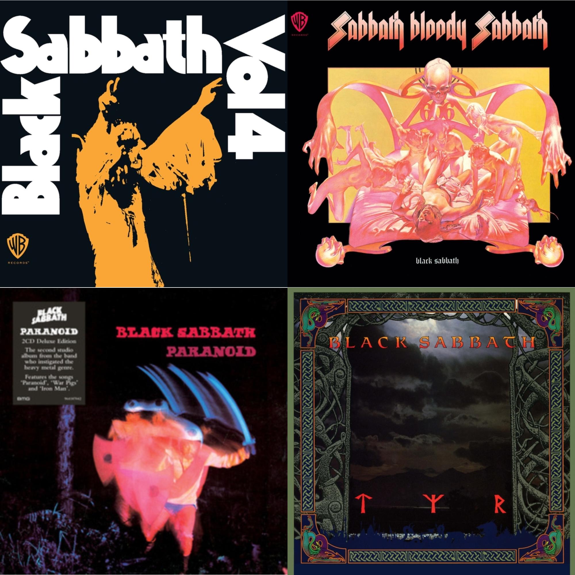 Vol. 4 & Sabbath Bloody Sabbath & Paranoid (Deluxe Edition/2CD) & Tyr (2024 Remaster)