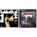 This is a 2 LP Vinyl SKU bundle.
1.This LP Vinyl is brand new.Format: LP VinylMusic Style: Hard RockThis item's title is: Sabotage (180G)Artist: Black SabbathLabel: RHINO/WARNER BROS.Barcode: 081227946562Release Date: 8/5/2016
2.This LP Vinyl is brand new.