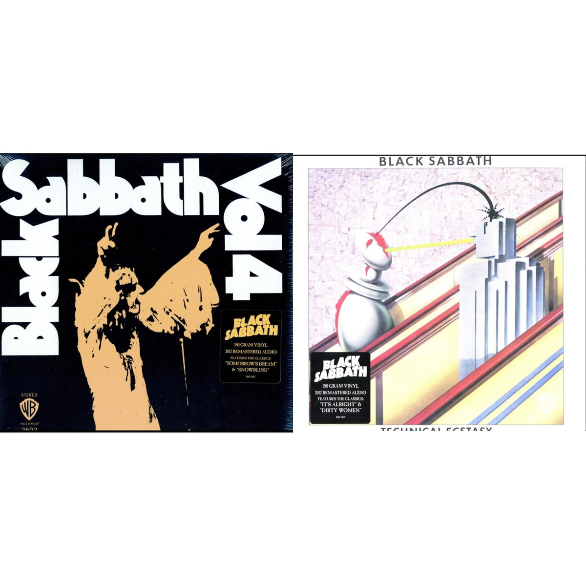Vol. 4 (180G) & Technical Ecstasy (180G/Limited)