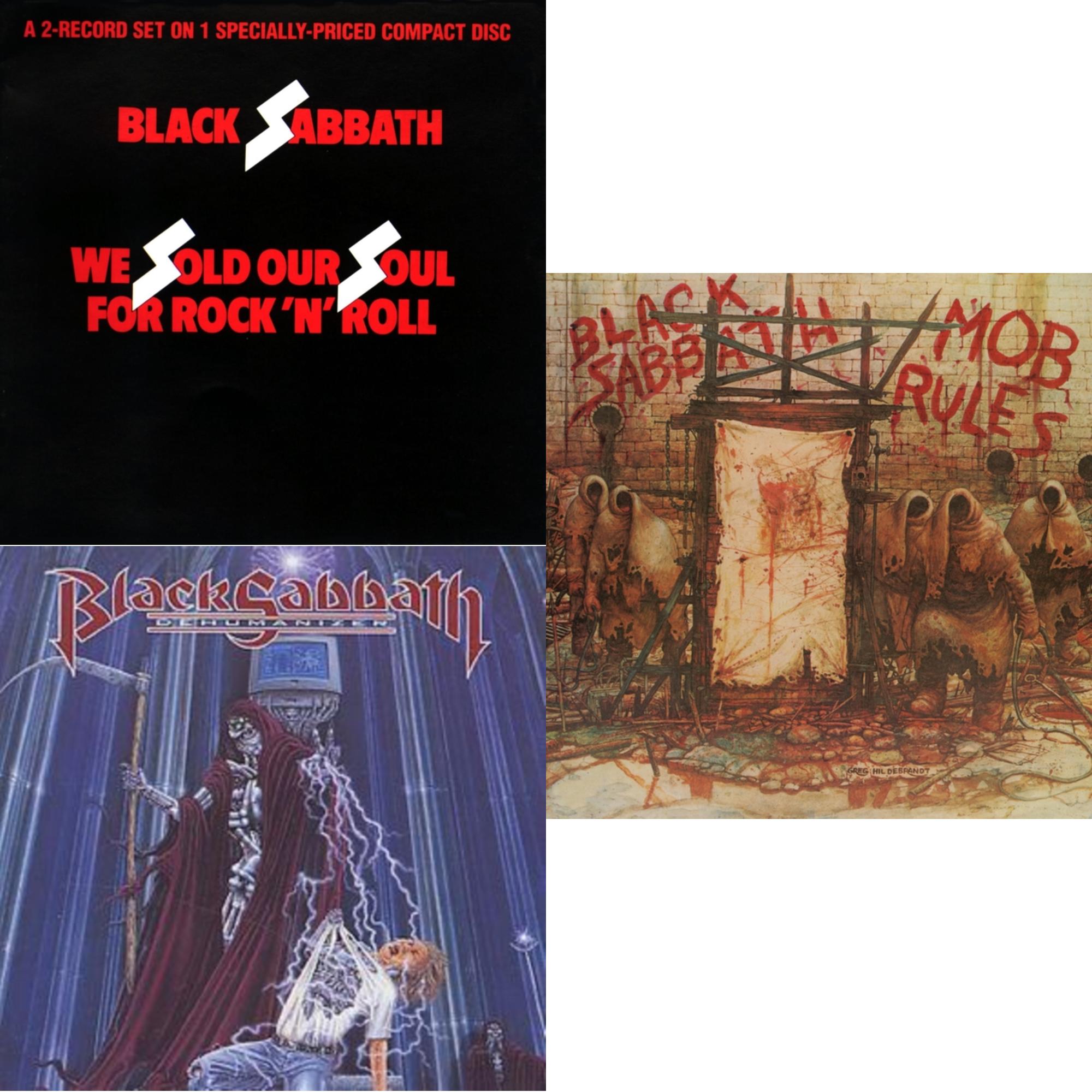 We Sold Our Soul For Rock N Roll & Dehumanizer & Mob Rules (Deluxe/2CD)