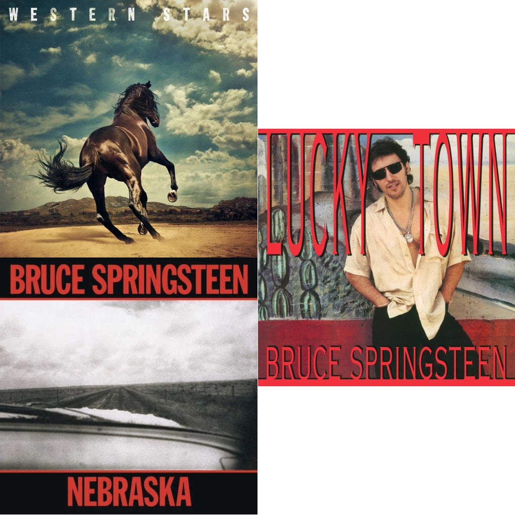 Western Stars (2LP/150G) & Nebraska (180G) & Lucky Town (140G/Dl Code)