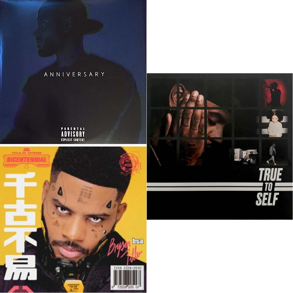 A N N I V E R S A R Y (X) (Deluxe/2LP/150G) & Bryson Tiller (X) (2LP) & True To Self (Pa) (150G/2LP/Opaque Yellow Vinyl/Dl Card)