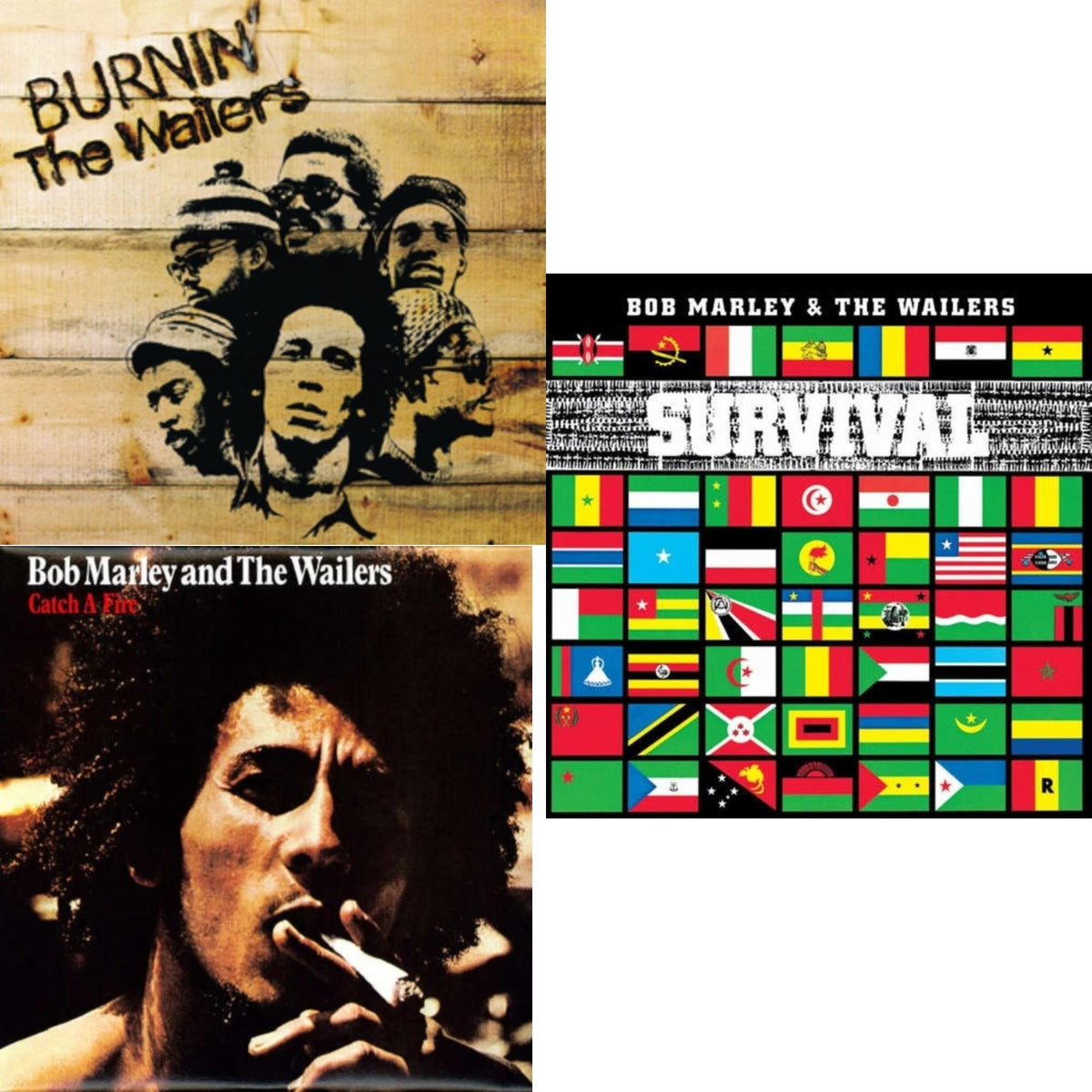 Burnin (180G) & Catch A Fire & Survival (180G)