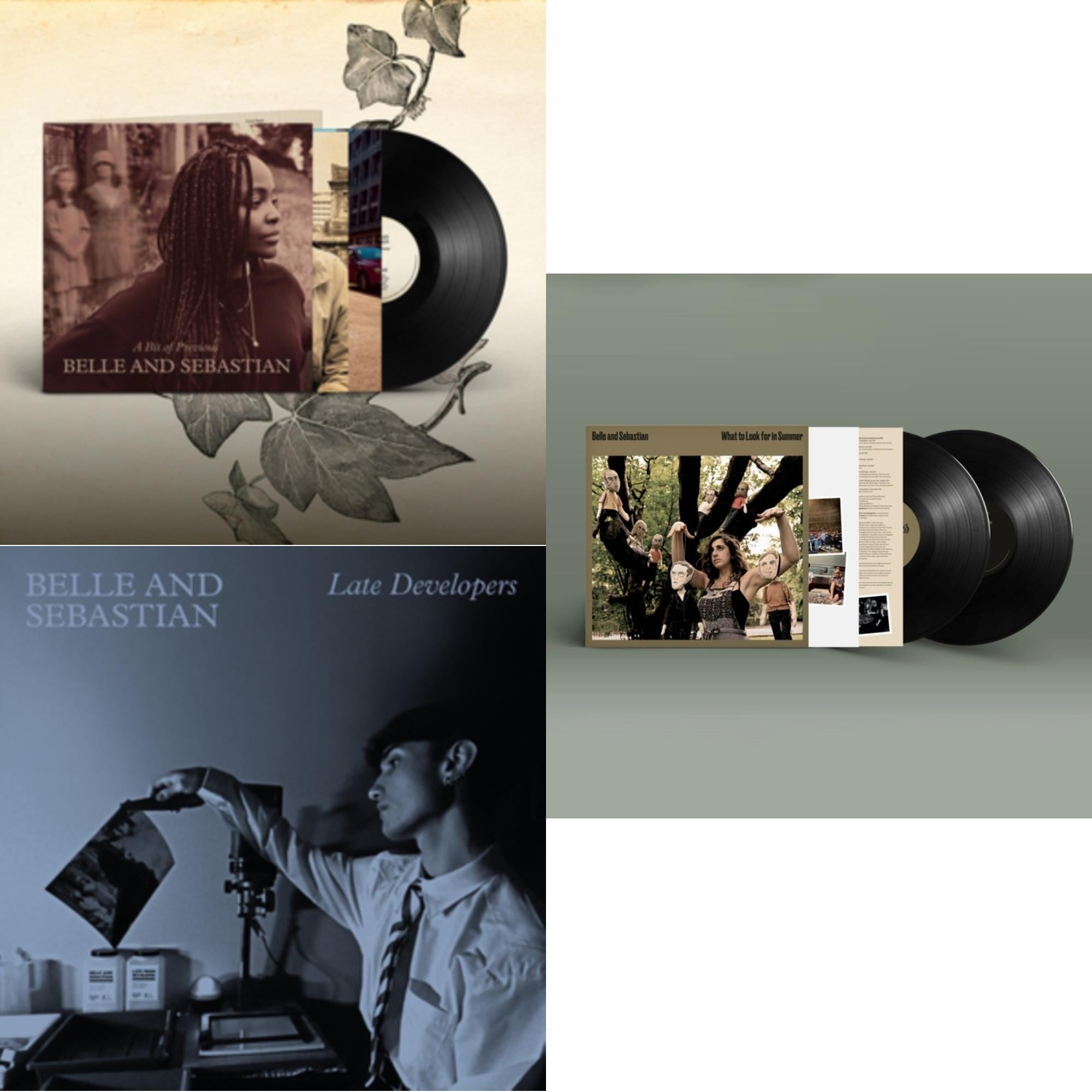 This is a 3 LP Vinyl SKU bundle.
1.This LP Vinyl is brand new.Format: LP VinylMusic Style: Folk RockThis item's title is: What To Look For In Summer (2LP)Artist: Belle & SebastianLabel: MATADORBarcode: 191401163811Release Date: 12/11/2020
2.This LP Vinyl is brand new.