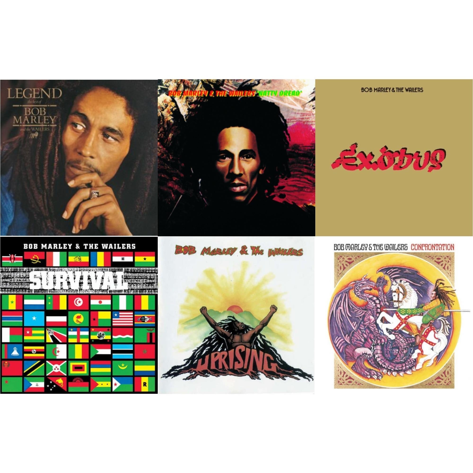 Legend & Natty Dread (180G) & Exodus & Survival (180G) & Uprising & Confrontation
