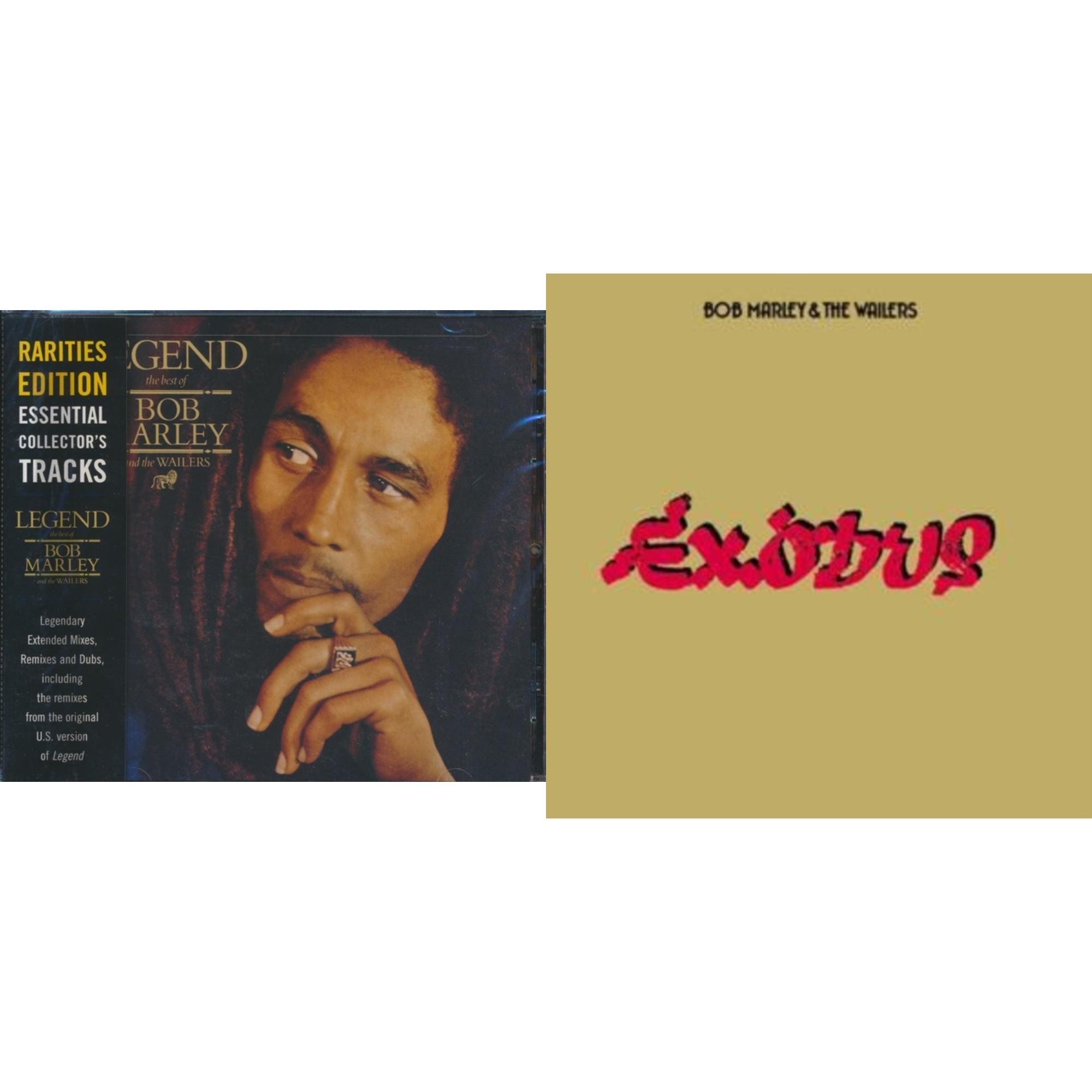Bob & The Wailers Marley - Legend & Exodus - CD Bundle