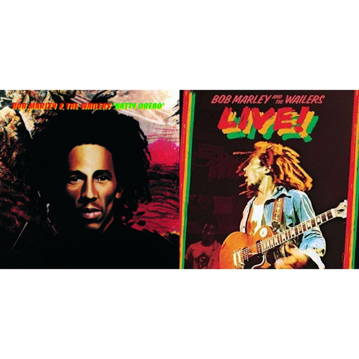 Natty Dread (180G) & Live (180G)