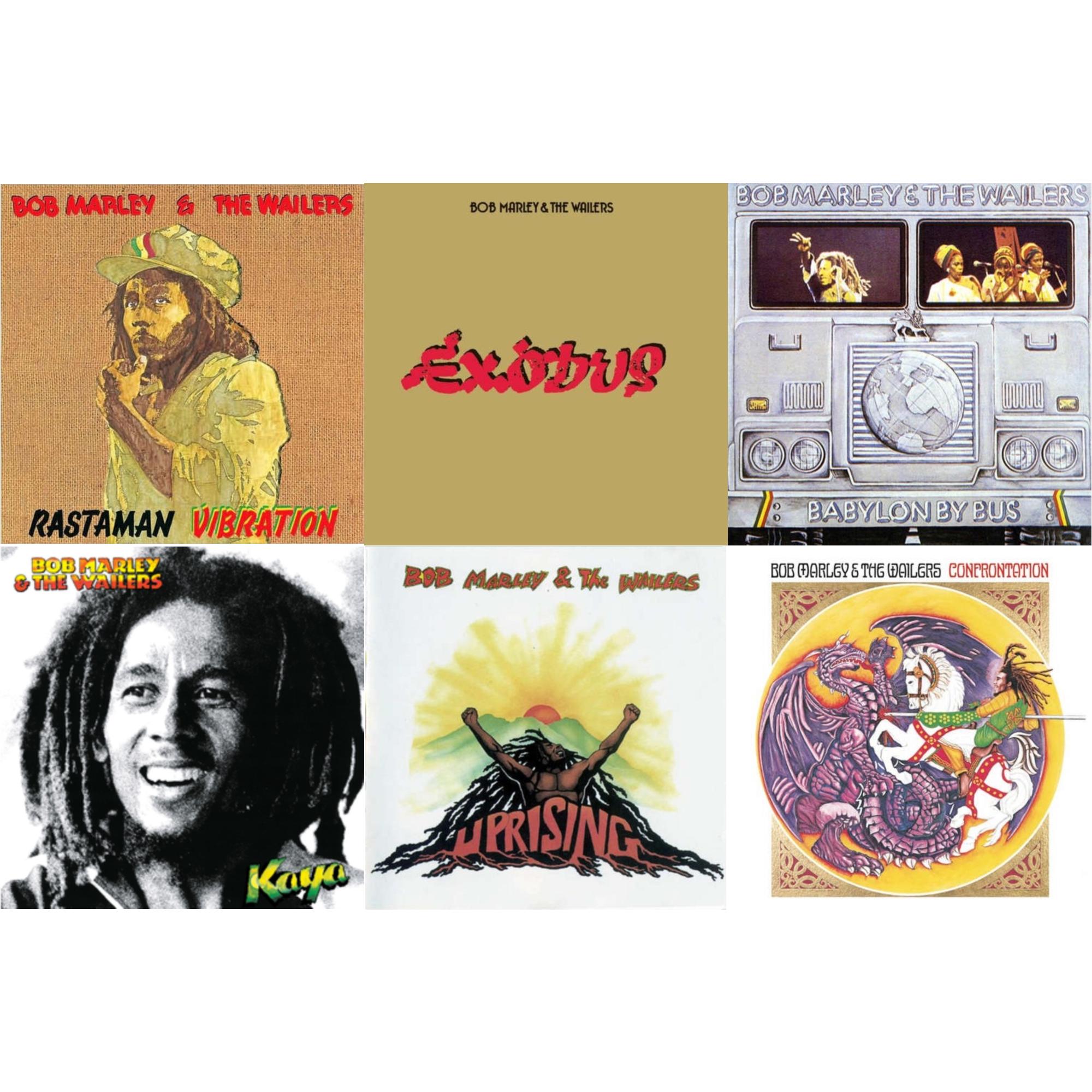 Rastaman Vibration & Exodus & Babylon By Bus & Kaya & Uprising & Confrontation