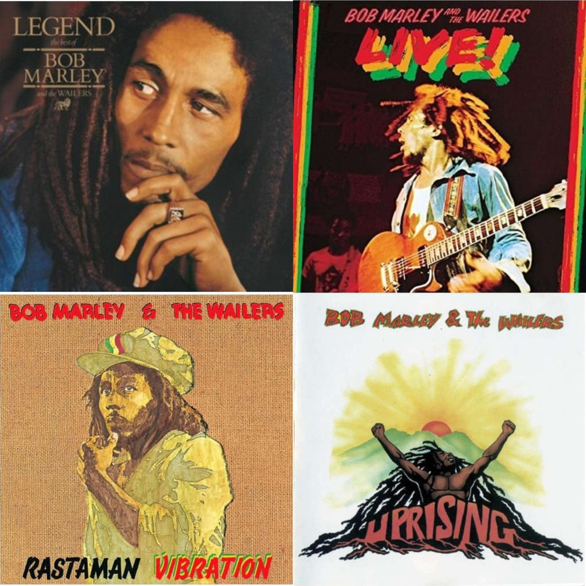 Legend & Live (180G) & Rastaman Vibration & Uprising