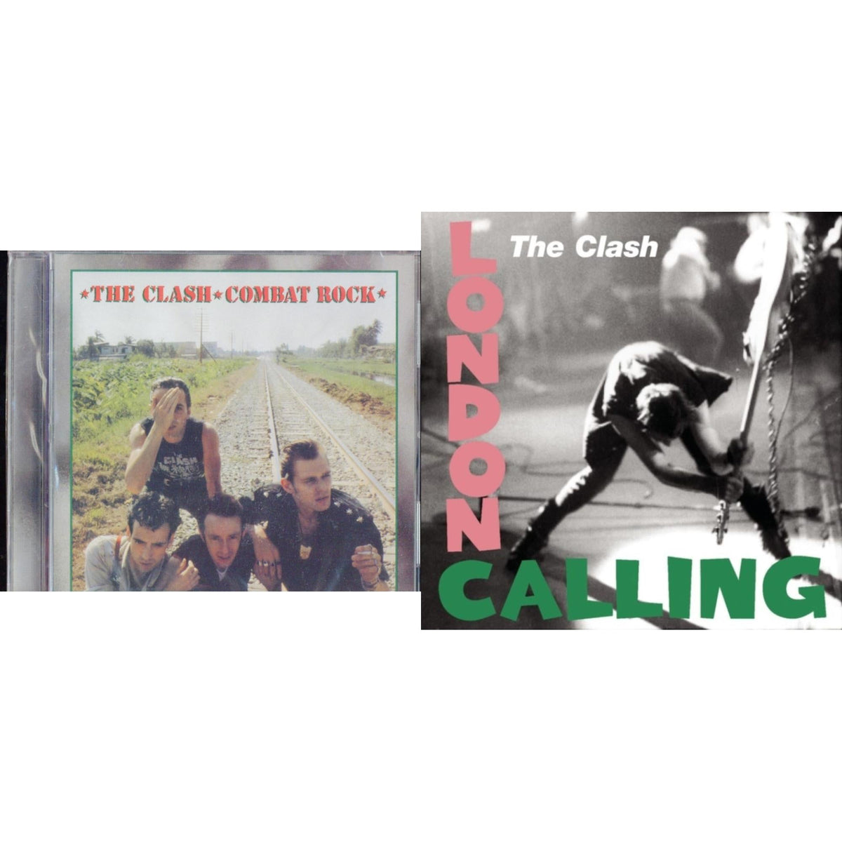 This is a 2 CD SKU bundle.
1.This CD is brand new.Format: CDThis item's title is: Combat RockArtist: ClashBarcode: 074646389621Release Date: 1/25/2000
2.This CD is brand new.