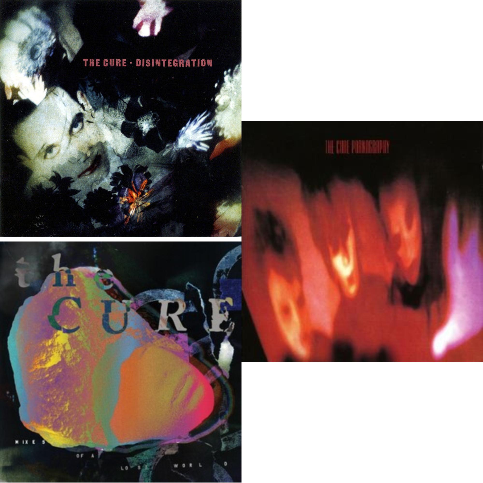 Disintegration (Remastered) & Mixes Of A Lost World (2CD) & Pornography (Remastered)