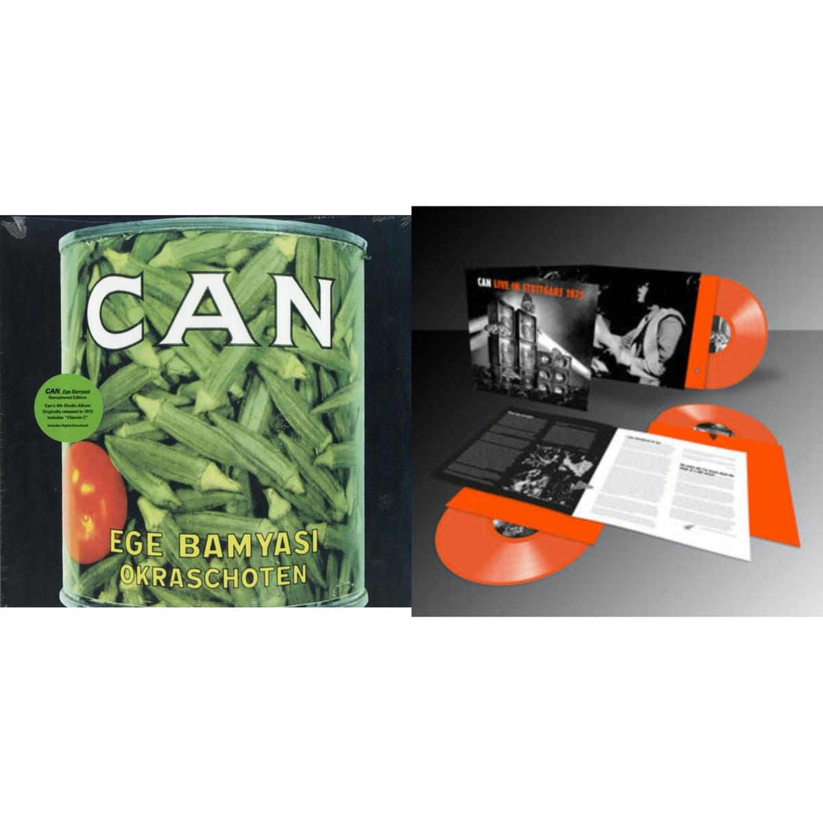This is a 2 LP Vinyl SKU bundle.
1.This LP Vinyl is brand new.Format: LP VinylMusic Style: KrautrockThis item's title is: Ege BamyasiArtist: CanLabel: MuteBarcode: 724596937815Release Date: 9/2/2014
2.This LP Vinyl is brand new.
