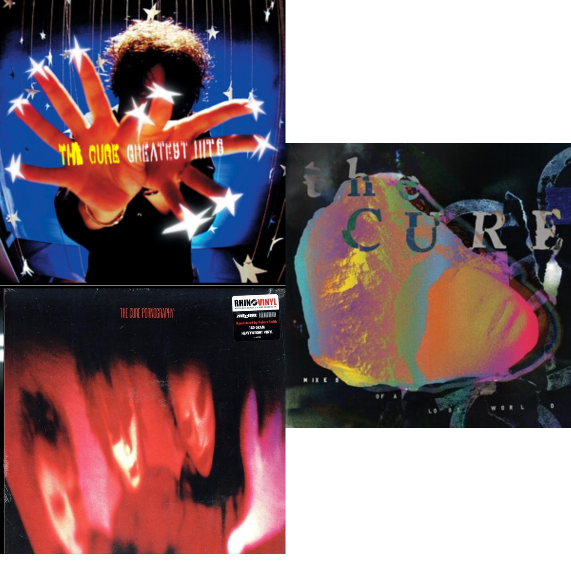Greatest Hits (2LP) & Pornography (180G) & Mixes Of A Lost World (180G/Biovinyl/2LP) (Half-Speed)