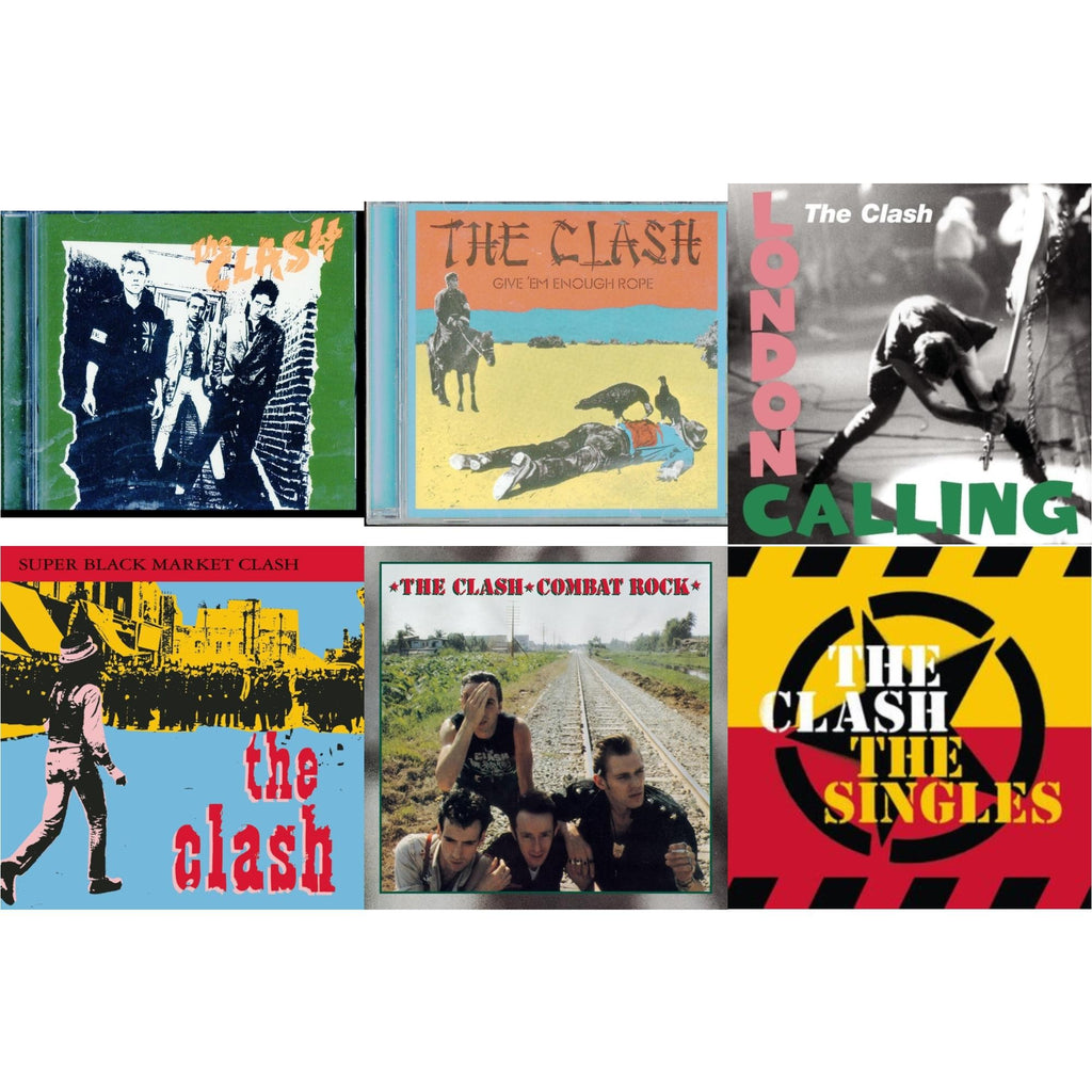 Clash (Us Edition) & Give Em Enough Rope & London Calling & Super Black Market Clash & Combat Rock & Singles