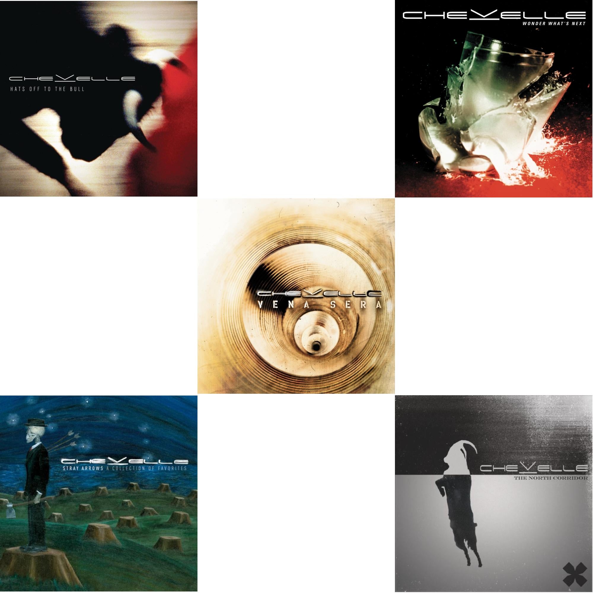 Hats Off To The Bull & Stray Arrows: Collection Of Favorites & Vena Sera & Wonder What's Next & North Corridor